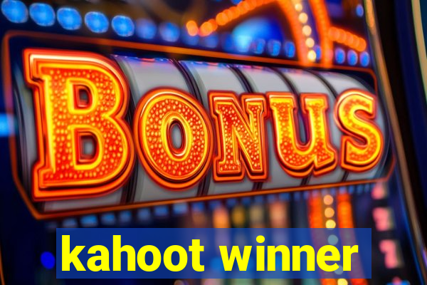 kahoot winner